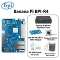 Tuta Banana Pi BPI-R4 8G con custodie MediaTek MT7988A (Filogic 880) braccio quad-core Corex-A73 8GB