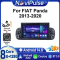 Auto Radio Unità Principale Per Fiat Panda 2013 - 2020 Lettore Stereo di Navigazione GPS Senza Fili