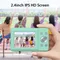 Fotocamera digitale Fotocamera per bambini Videocamera per bambini con zoom 16x Fotocamere compatte Fotocamere 1080P 44MP per fotografia principiante