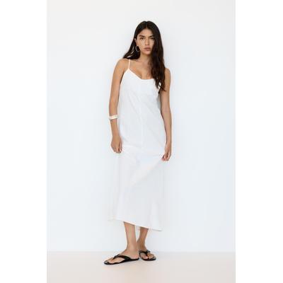 Strappy Rustic Midi Dress