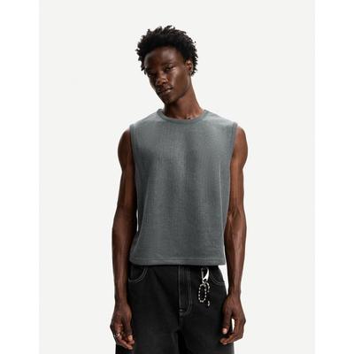 Bershka Worker Waistcoat Men S Grey