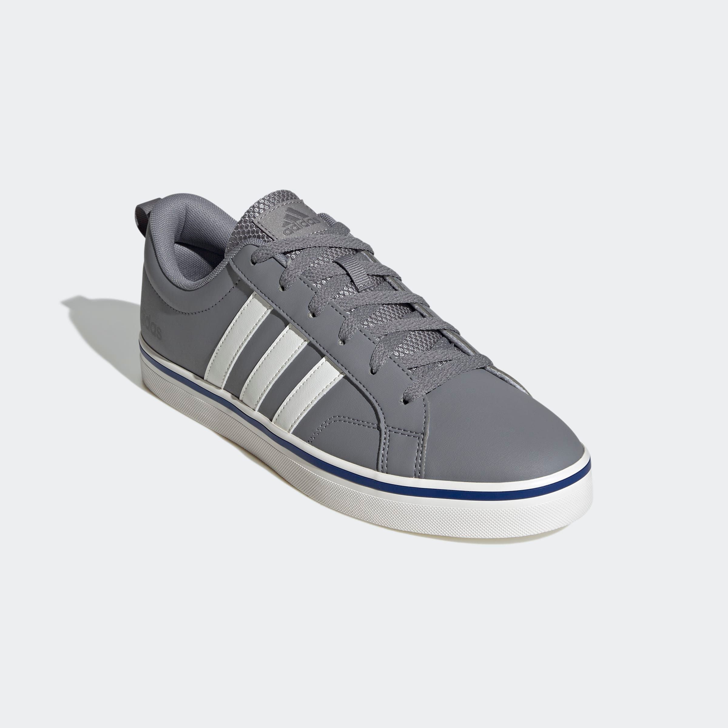 Sneaker ADIDAS SPORTSWEAR "VS PACE 2.0", Herren, Gr. 40, weiß (grau three, core weiß, royal blau), Synthetik, Textil, Schuhe Sneaker