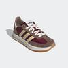 Sneaker ADIDAS SPORTSWEAR "RUN 70S 2.0", Gr. 40,5, maroon, powder gelb, earth strata, Leder, Textil, sportlich, Schuhe, inspiriert vom Design des SL72