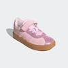 Sneaker ADIDAS SPORTSWEAR "KINDERSCHUH VL COURT 3.0 KIDS", Gr. 34, clear pink, clear pink, gum10, Leder, Synthetik, sportlich, Schuhe, Design auf den Spuren des adidas Samba