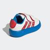 Sneaker ADIDAS SPORTSWEAR "ADIDAS X MARVEL SPIDER-MAN GRAND COURT KIDS", Gr. 24, cloud weiß, pure ruby, bright blau, Synthetik, sportlich, Schuhe