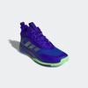 Basketballschuh ADIDAS SPORTSWEAR "OWNTHEGAME 3.0", Gr. 45, lucid blau, silber metallic, lime burst, Synthetik, Textil, sportlich, Schuhe