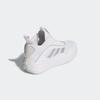 Basketballschuh ADIDAS SPORTSWEAR "OWNTHEGAME 3.0", Gr. 43, weiß (cloud weiß, silber metallic, grau one), Synthetik, Textil, sportlich, Schuhe