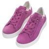 Sneaker ARA "ROM", Damen, Gr. 3,5 (36), lila (orchidee, weiß), Veloursleder, kontrastfarbene Details, sportlich, Schuhe, Schnürschuh, Retro Sneaker, Komfortschuh in Bequemweite G (= weit)