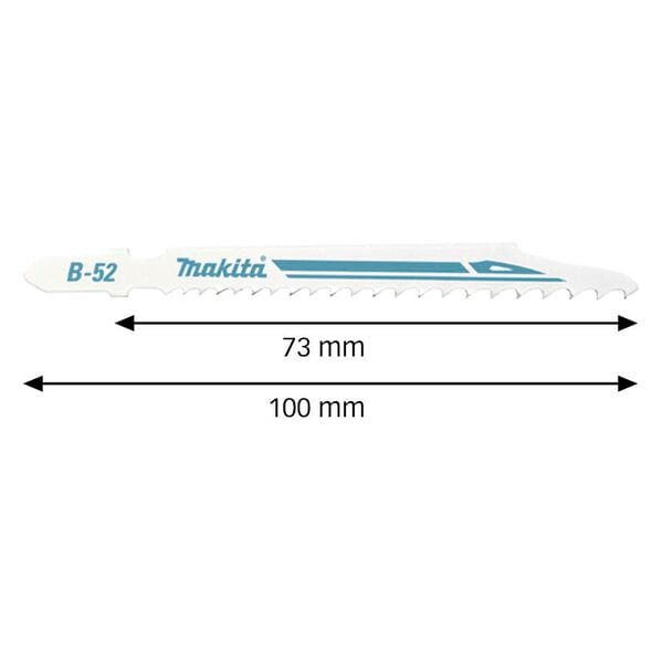 makita Stichsägeblätter »B-52 Universal, B-06482« 5 Stück braun Image