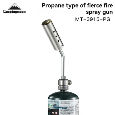 CAMPINGMOON MT-3915-PG Outdoor Barbecue Manuelle Zündung Mini Handheld Flamme Gun Gas Butan Gas Fackel Multifunktionale Gas Fackel
