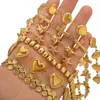 1M Edelstahl Hohl Gold Hip Hop Punk Link Kette Ozean Shell Stern Herz Elemente DIY Schmuck Machen