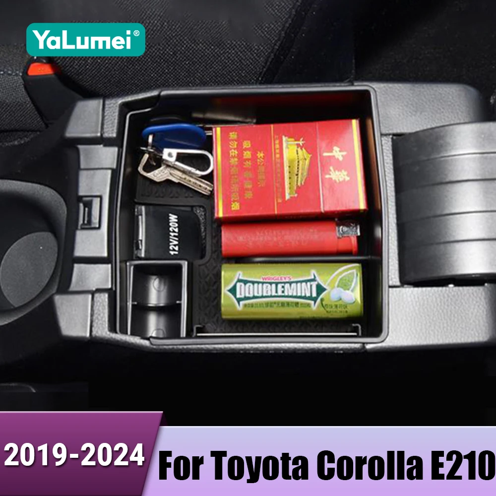 Auto Center Console Armlehne Lagerung Box Organizer Fach Für Toyota Corolla E210 2019 2020 2021 2022 2023 2024 Hybrid zubehör Image