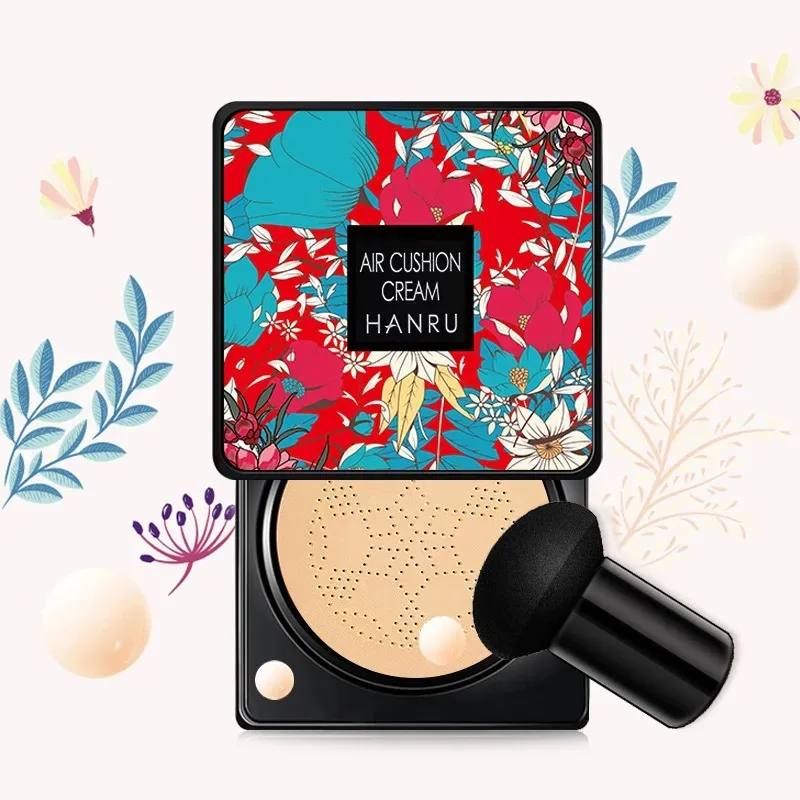 Mushroom Air Cushion Plant Nourishing BB Cream Concealer Moisturizing Foundation Fluid Isolating Plain CC Cream Image