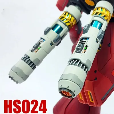 2 Teile/satz Kraftstoff Tank Thruster Kit für Gundam 1/144 RG HI-V Upgrade Teile Hohe Qualität Image