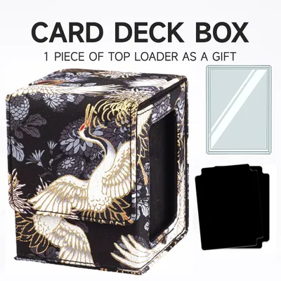 100+ Trading Card Deck Box Halter Commander Card Carrying Organizer Case für MTG TCG Brettspiele Image