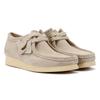 Clarks Originals Wallabee Day Herrenschuhe Aus Wildleder In Grau Mit Schnürung