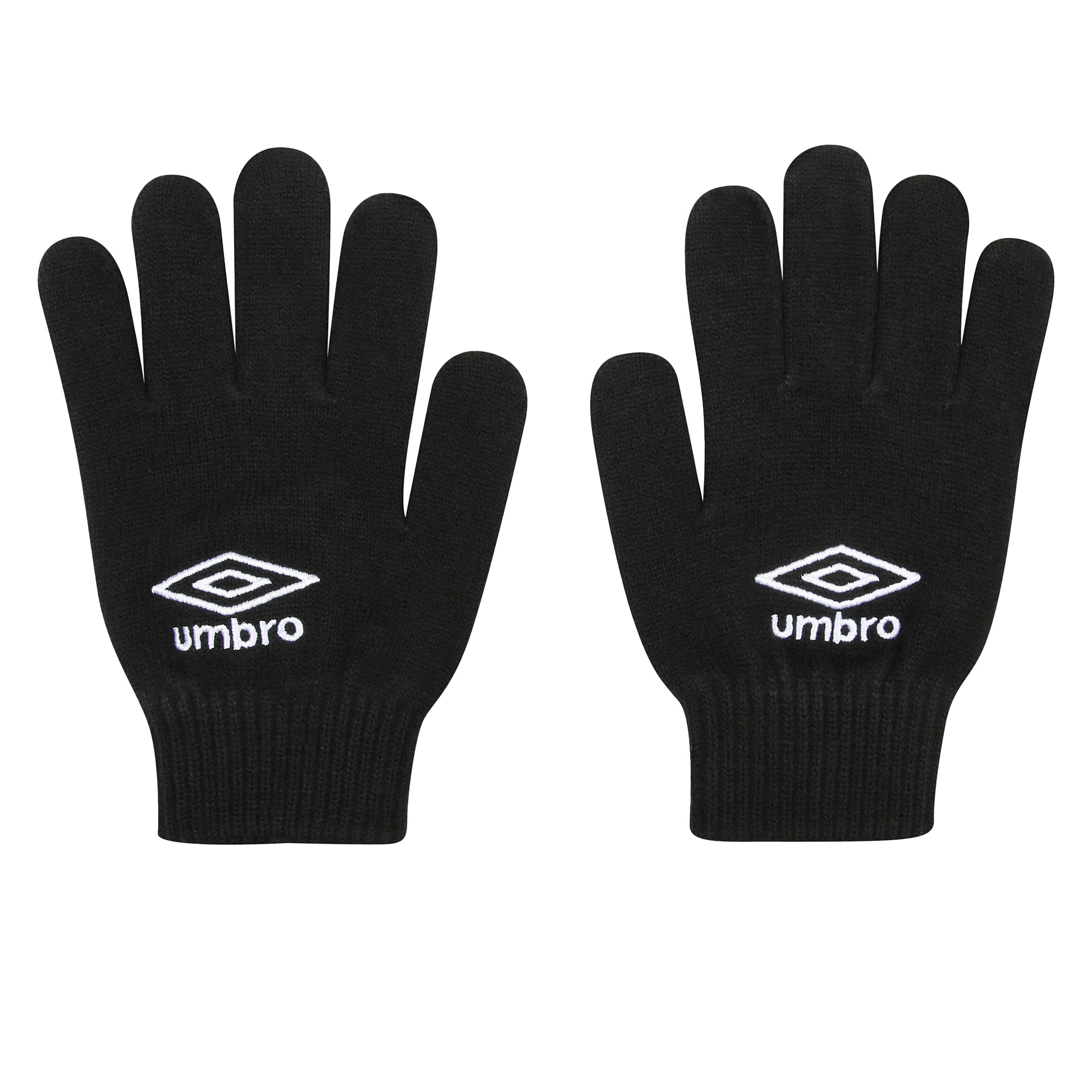 Umbro - Kinder Winterhandschuhe, Jerseyware (Schwarz) Image