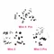 Kit viti corpo Mini 3/4 Pro per DJI Mavic Mini 3 / Mini 3 Pro / Mini 4 Pro Set viti per aereo Pezzi