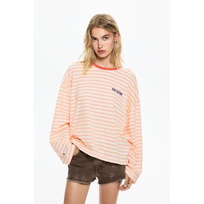 Long-Sleeve Striped T-Shirt