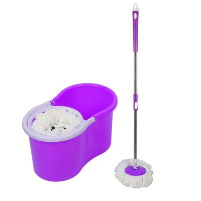 TEMU Mop Set, Mop , Mop Wringer And 2 Reusable , Image