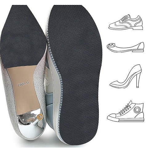 Anti-Rutsch-Schuhsohlenschutzpolster für High Heels, rutschfeste Silikon-Schuhgriffe an der Schuhsohle, selbstklebender Sohlenschutz für Schuhe Image