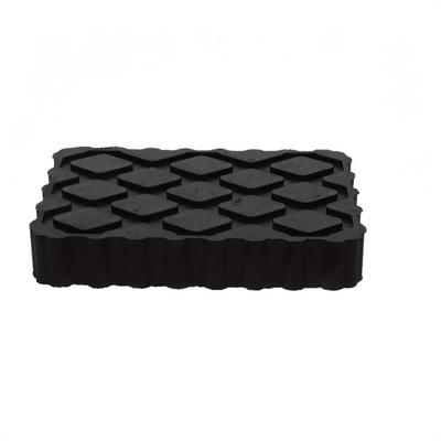 TEMU 1/2pcs Car Maintenance Hoist Rubber Pad Rubber Block Car Chassis Jack Rubber Pad Height Protection Pad Block Square Shaped Rubber Pad Image