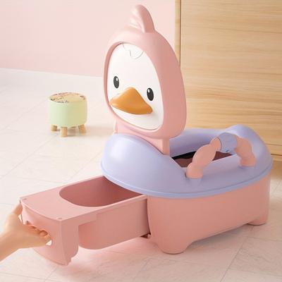 TEMU In Stock Children's Toilet Seat Boys And Girls Baby Kids Infant Special Simulation Toilet Seat Manufacturer Wholesale Image