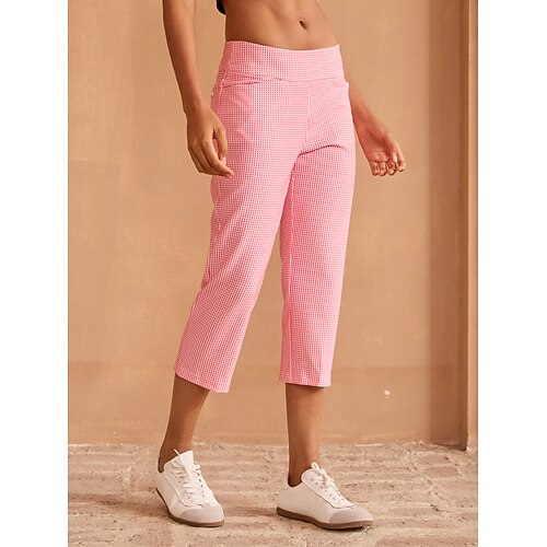 Damen-Caprihosen, pink, schwarz, rot / Damenbekleidung, Outfits, Kleidung Image