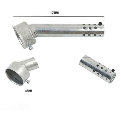 Jalleria - Universal 48mm Motorrad Auspuff Schalldämpfer Einstellbare db Killer Modifizierte Image
