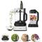 Kenwood MultiPro OneTouch FDM73.480SS, Robot da Cucina Multifunzione con 8 Accessori in Dotazione,