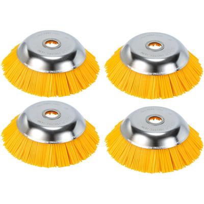 Tolletour - Unkrautbürste 4er Nylon 25,4x200mm Freischneideraufsatz Für Stihl Motorsense Image