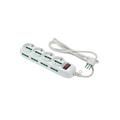 Fanton - 474184 Multipresa triax 4 prese bipasso-schuko, 8 prese bipasso, cavo 1,5m, spina a
