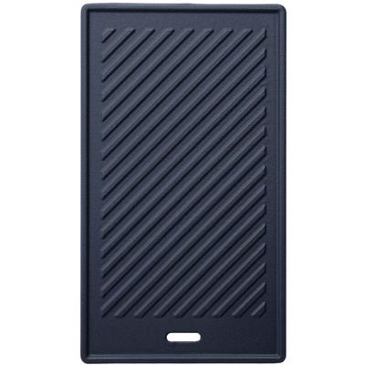 Taino - platinum / black Gusseisen Grillplatte Wendeplatte Gasgrill Zubehör Image