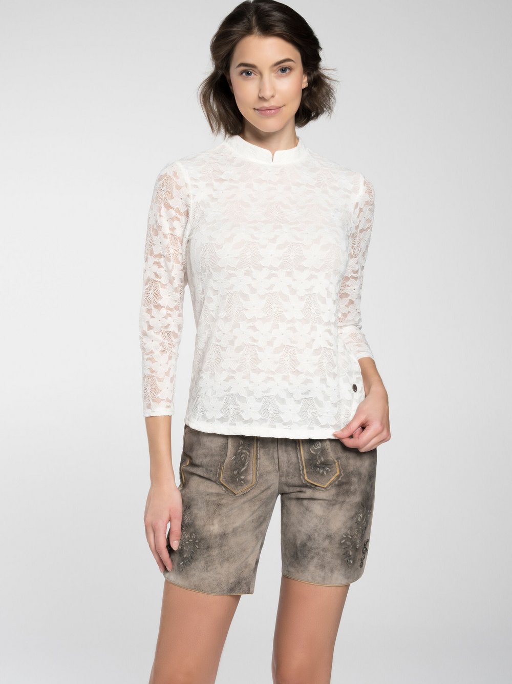 Spieth & Wenksy Trachtenblusen Damen weiß, 40 Image