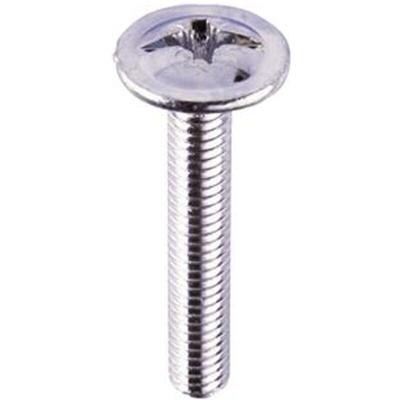 BMB - Möbelgriffschrauben m 4x23mm Kombikreuzschlitz Stahl verzinkt Flachkopf, metrisch Image