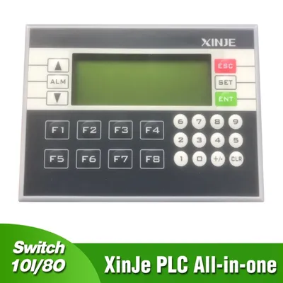 XINJE Integrator Controller of HMI PLC All-in-one XP2-18R XP2-18RT XP3-18R XP3-18RT XP3-18T OP330 Operate Panel Transistor Relay