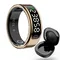 Smart Ring LED Display Screen Health Ring R11C Heart Rate Blood Pressure Blood Oxygen Sleep Monitor