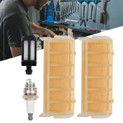 MS250 Air Filter Kit For Stihl 021 023 025 MS210 MS230 MS250C MS210C MS230C Chainsaw Parts Replaces with Fuel Filter Spark Plug