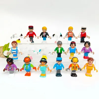 Rare Original Brio Mouse Duck Princess Police Worker Boy Girl Kawaii Anime Minifigure Action Figure