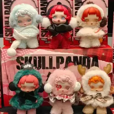 2025 New Genuine Skullpanda Winter Symphony Series Blind Box Vinyl Face Doll Cute Action Figure