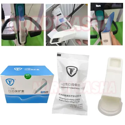 10/25 Pcs TPU Disposable Dental Intraoral Scanner Sleeves Disposable Protective Cover for iTero Scanner Individual packaging