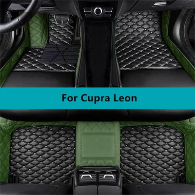 Car Floor Mats For Cupra Leon 2020 2021 2022 2023 2024 All Weather Waterproof Car Floor Mats