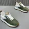 Man casual non slip trainers comfortable jogging shoes male sneakers New vulcanized wedged sneakers men laced up sports shoes