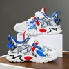 Kinder Schuhe Jungen Sneaker Mode Plattform PU Leder Kinder Casual Sneaker Größe 28-39 Laufsport