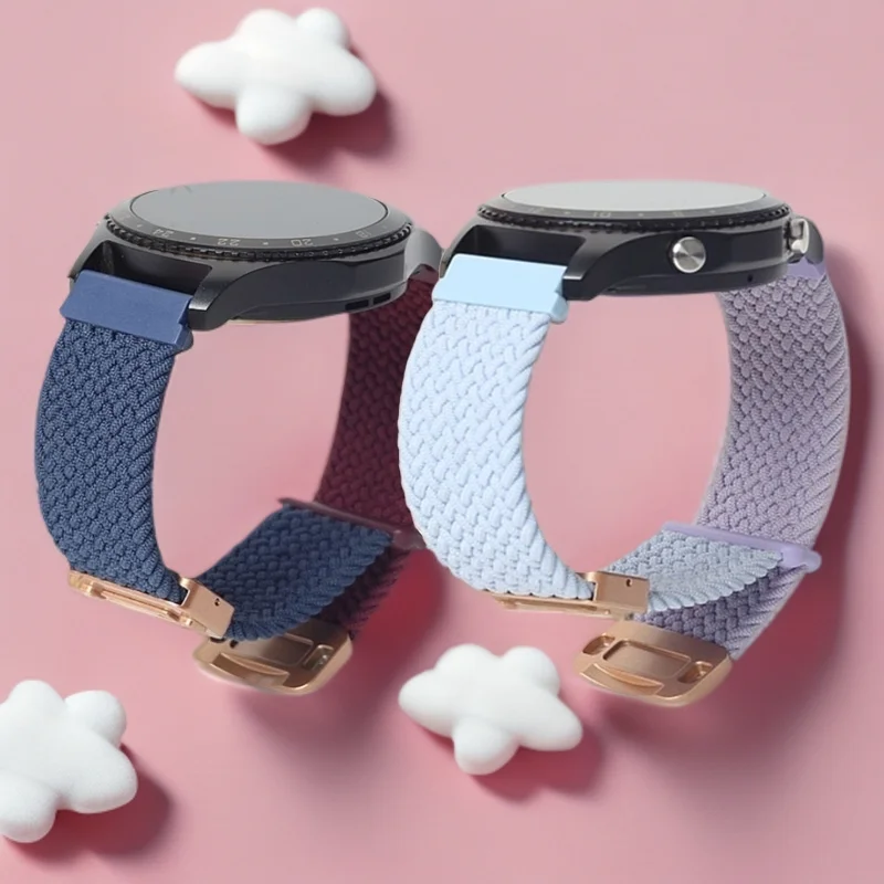 Magnetisches Armband für Huawei Watch GT5 GT5pro Band, geflochtene elastische Schlaufe, Ersatz für Huawei Watch GT4/Watch 4 Pro/GT3 GT2 Band Image