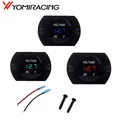 Voltmetro digitale impermeabile YOMI 12V/24V con display a LED - Monitor tensione batteria per auto/motociclette