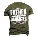 Per uomo padre figlia Maglietta Manica Corta maglietta Stampa 3D Girocollo Camicia Moda Quotidiano Essenziale Streetwear Casuale Quotidiano Nero Rosso Blu Estate Primavera Abbigliamento S M L XL XXL