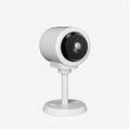 Mini telecamera di sicurezza Wi-Fi con baby monitor 4K – sorveglianza notturna interna wireless con controllo tramite app e archiviazione su scheda SD
