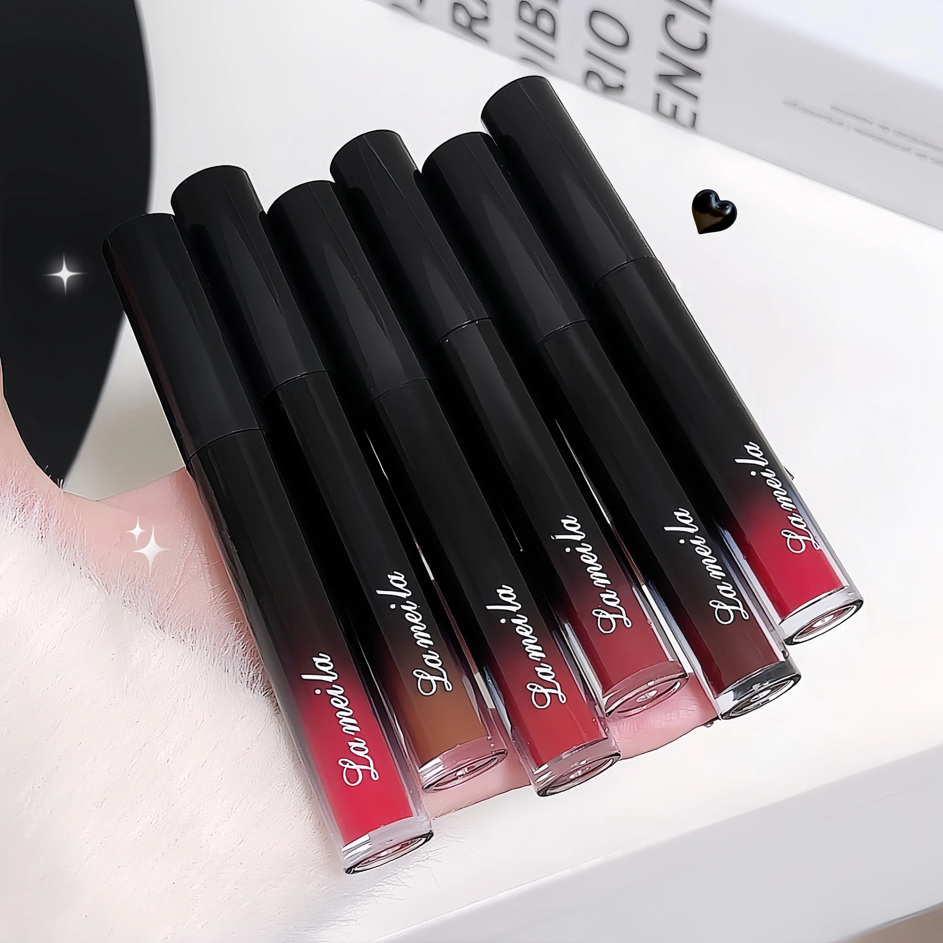 Lip Glaze Moisturizing Lip Gloss Lip Honey Lip Dye Moisturizing Lipstick Studentinnen Image