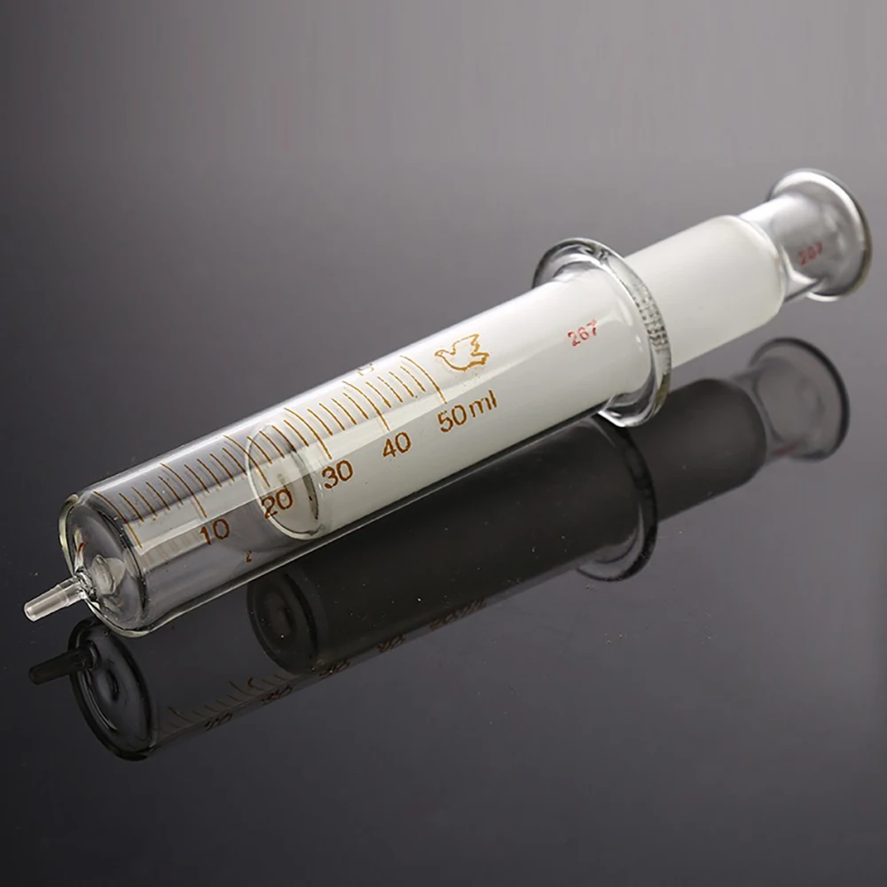 Glasspritzen für flüssige Metallnadel, transparente Messspritze, Werkzeuge, 2 ml, 5 ml, 10 ml, 30 ml, Glasspritze, Handy-Reparatur Image